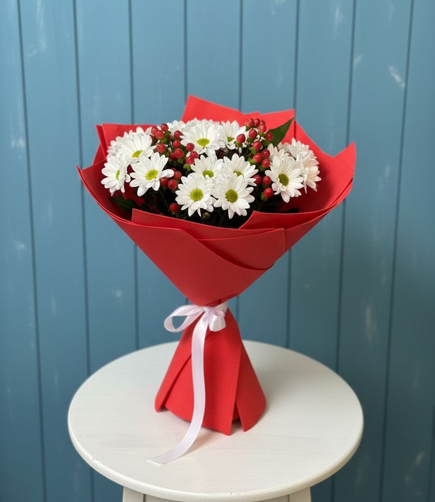 Букет цветов из: Хризантемы в Хороле