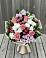 Букет цветов из: Альстромерии, Гвоздики, Розы и Хризантемы в Хороле