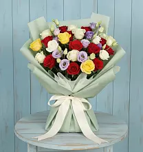 Букет цветов из:  Розы в Хороле