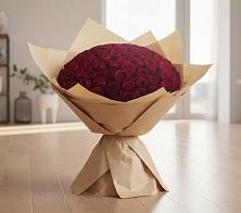 Букет 101 Красная роза #REPLACE_PRED# Хороле