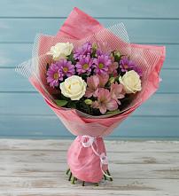 Букет цветов из:  Герберы #REPLACE_PRED# Хороле