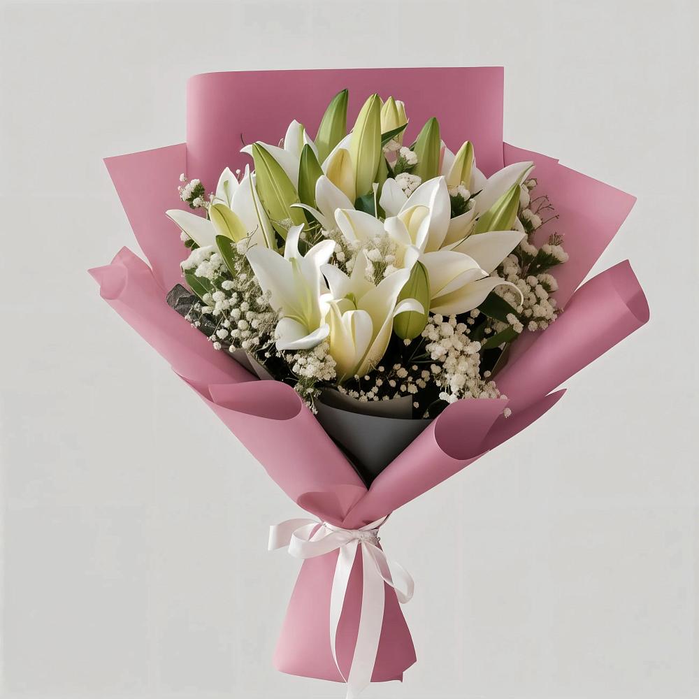 Букет цветов из: Лилии в Хороле