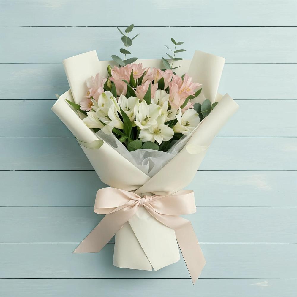 Букет цветов из: Альстромерии в Хороле